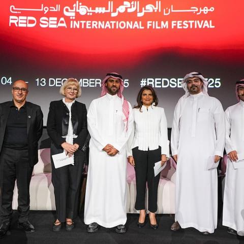 المؤتمر الصحفي للدورة الخامسة لمهرجان البحر الأحمر السينمائي الدولي 2025