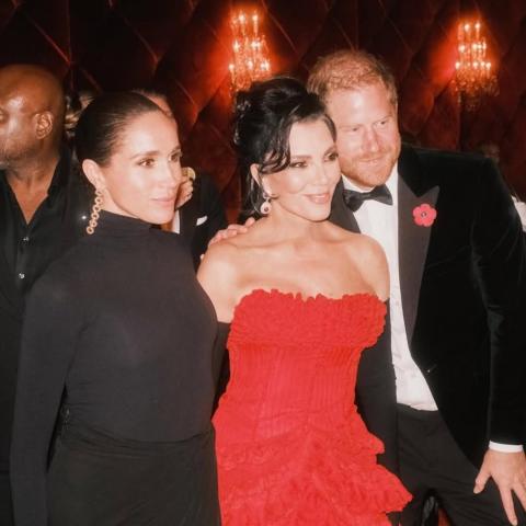 ميغان ماركل Meghan Markle – الأمير هاري Prince Harry – كريس جينر Kris Jenner