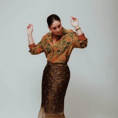 كارينا كابور تتألق بمزيج تراثي عصري بتوقيع Namza وRe-Ceremonial