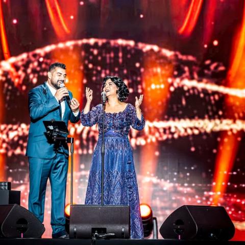 نوال - آدم - مسرح بيون الدانة