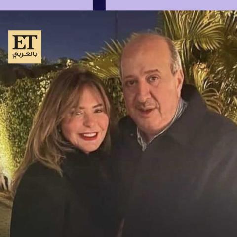 صابرين وزوجها عامر الصباح