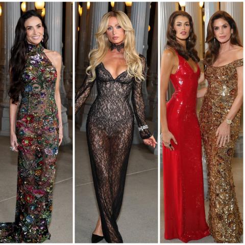 أبرز إطلالات النجمات على السجادة الحمراء في LACMA 2025 - مصدر الصور Getty