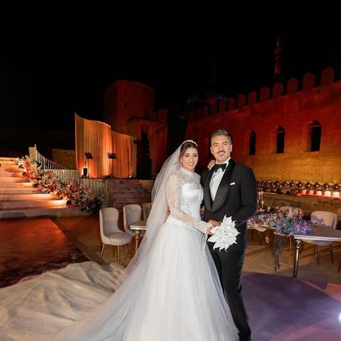 حفل زفاف هايدي موسى ومحمد غنيم.. ET بالعربي يلتقي العرسان