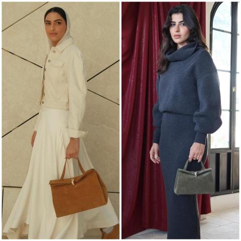 هذه الحقيبة تتصدر اطلالات مؤثرات الموضة العربيات