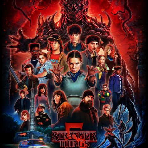 بوستر تشويقي لمسلسل Stranger Things 5 - إكس