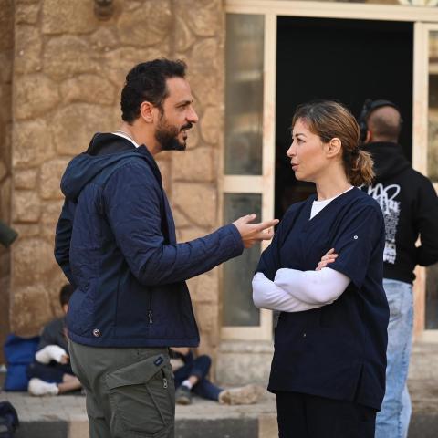 كواليس مسلسل تحت الحصار