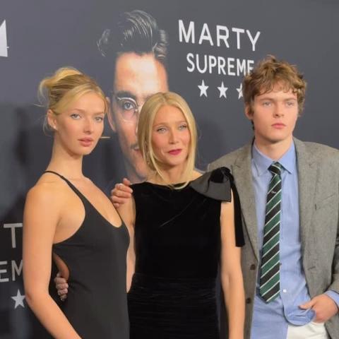 آبل مارتن تعيد إحياء فستان غوينيث بالترو الأيقوني من كالفن كلاين