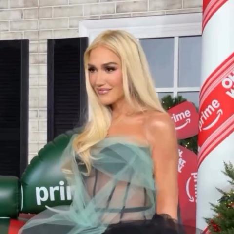 إطلالة غوين ستيفاني بتصميم من فيرا وانغ في عرض فيلم Oh. What. Fun.