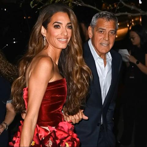 جورج كلوني George Clooney - أمل كلوني Amal Clooney
