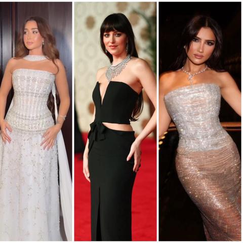 إطلالات لافتة تزيّن السجادة الحمراء في مهرجان البحر الأحمر السينمائي