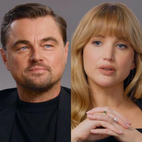 جينيفر لورانس وليوناردو دي كابريو - إكس