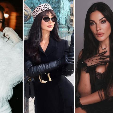 من نادين نجيم إلى نور الغندور: القفازات صيحة النجمات - الصور من انستغرام النجمات