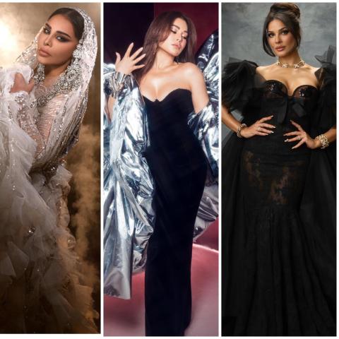 إطلالات مسرحية لافتة… النجمات يتألقن في 2025 - الصور من انستغرام النجمات