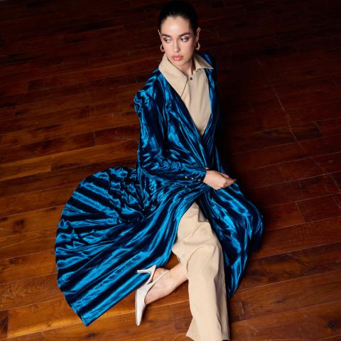 ليلى العوضي تقدّم مجموعة  "The Garden She Built" بطابع شرقي