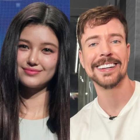 مستر بيست ودانييل من NewJeans