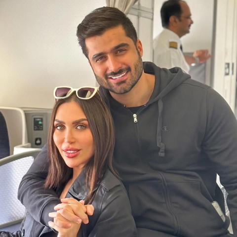 الدكتورة خلود وزوجها أمين غباشي