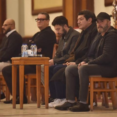 عزاء شقيق زينة