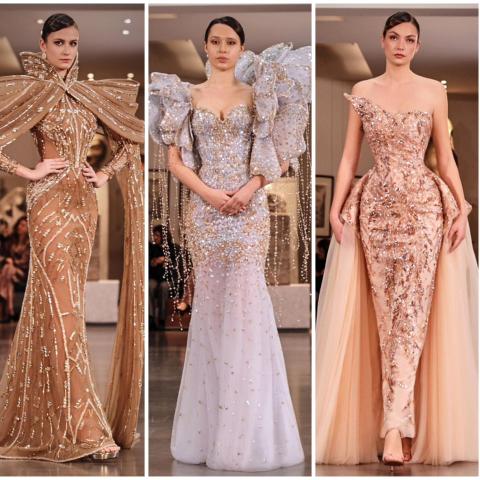 منال عجاج أول مصممة سورية تعرض مجموعة "إمرأة النور" في باريس