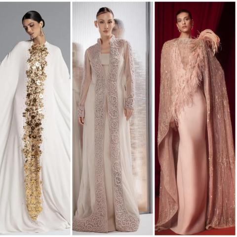 قفاطين نجا سعادة… أناقة متجددة تضيء ليالي رمضان