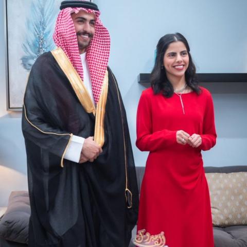 قصة حب عبد الرحمن بن نافع وطرفة الشريف تنتقل من شارع الأعشى إلى شباب البومب