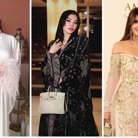 النجمات العربيات يتألقن بقفاطين وعبايات مع بداية رمضان