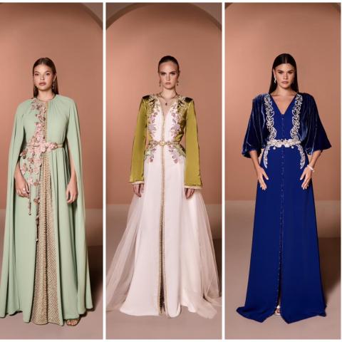 تطريز يدوي متقن يزين قفاطين سلمى بنعمر لرمضان 2026