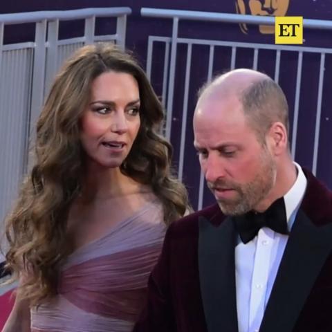 الأمير و يليام و كيت ميدلتون في النسخة الـ79 من حفل توزيع جوائز BAFTA السينمائية