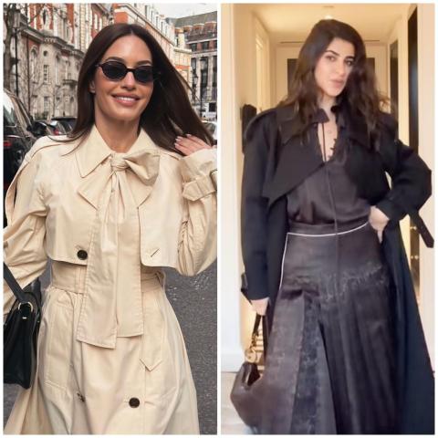 كارن وازن وديما الشيخلي في عرض بربري لموسم خريف 2026