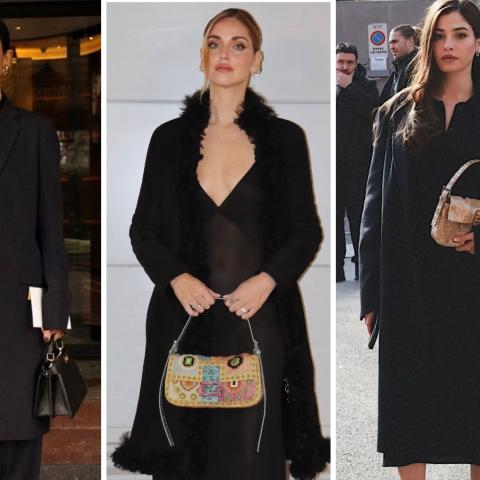 الأسود يسيطر على إطلالات النجمات في عرض فندي خريف 2026