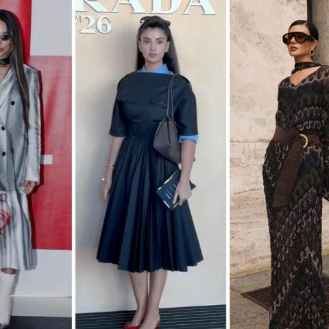 المشاهير في أسبوع الموضة في ميلانو.. وهذه تفاصيل العروض