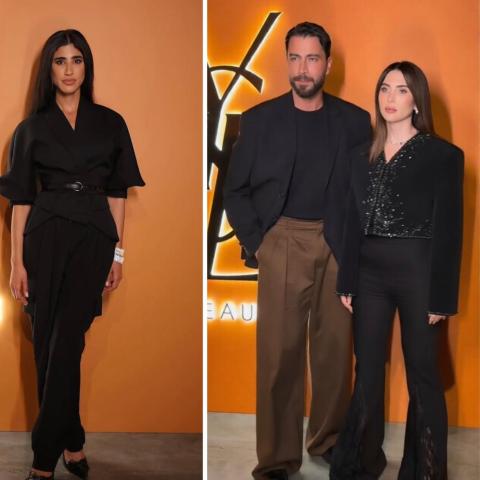 سحور إيف سان لوران الرمضاني يجمع المشاهير بلوكات لافتة