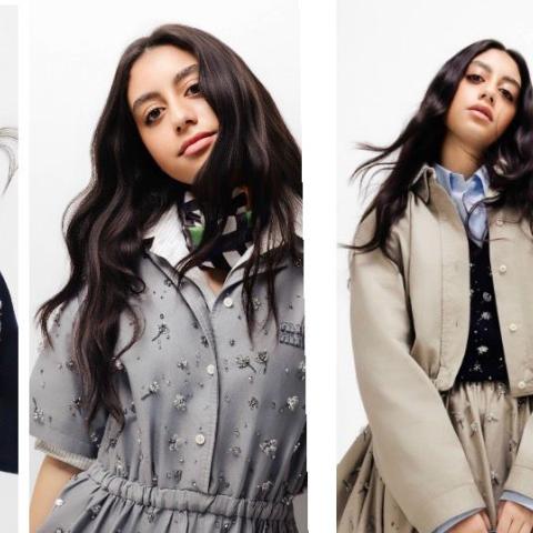 إطلالات ياسمينا العبد في أحدث جلسة تصوير لها بتوقيع ميو ميو -  الصور بعدسة Lucie Sassiat