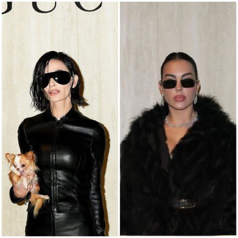 لوكات النجمات في عرض ديمنا الأول لدار غوتشي في ميلانو