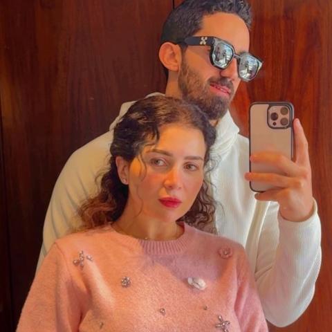 مي عز الدين و أحمد تيمور