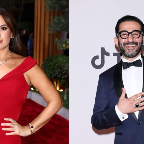 أحمد حلمي وهند صبري