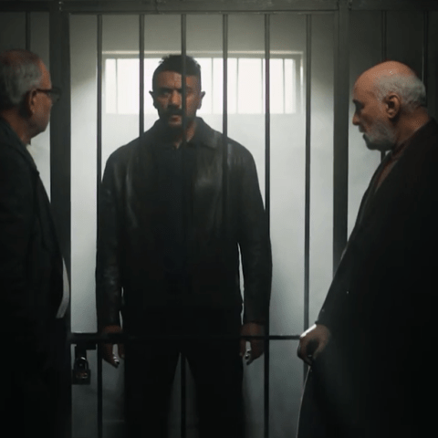 مشهد من مسلسل علي كلاي