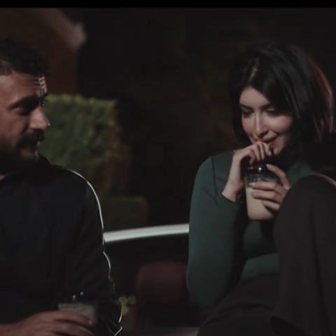 مشهد من مسلسل علي كلاي