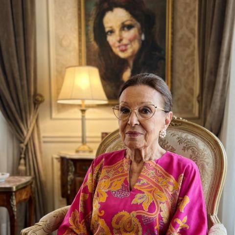 نجاة الصغيرة - صورة من انستقرام