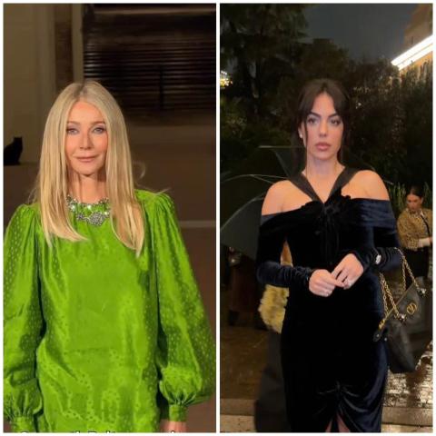 إطلالات النجمات في عرض فالنتينو خريف 2026 في روما