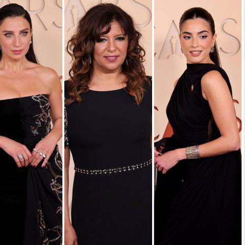 كوثر بن هنية و سجى كيلاني و كارلا خوري - صورة من ashotmagazine