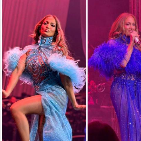 إطلالات مسرحية لافتة لجينيفر لوبيز بتوقيع شربل زوي