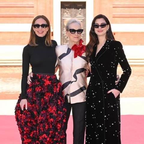 نجمات The Devil Wears Prada 2 بإطلالات متناغمة في لندن