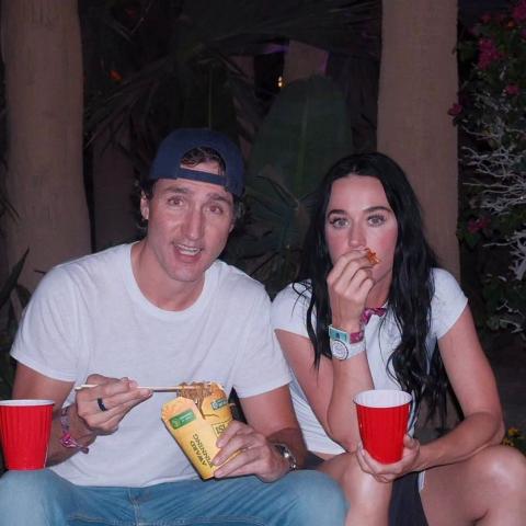 كايتي بيري وجاستن ترودو - كوتشيلا 2026