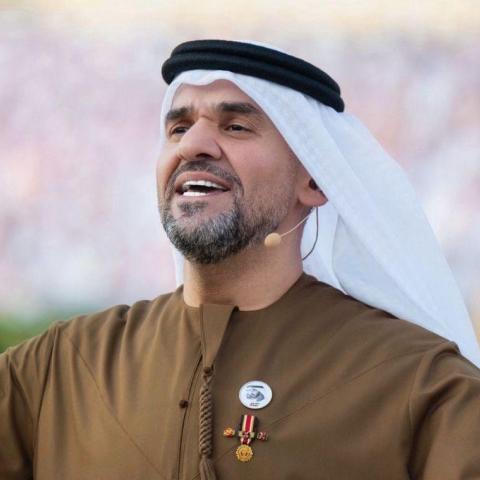 حسين الجسمي يطرح "يا بلادي" - صورة من المكتب الإعلامي