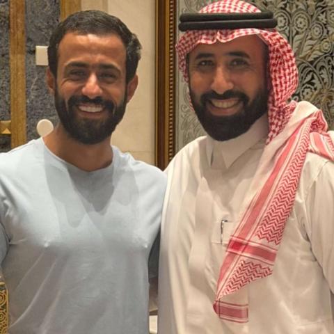 محمد آل مشوط و ناصر الدوسري - صورة معدلة