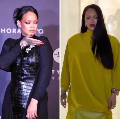 ريهانا تتألق في مومباي بإطلالتين لافتتين في Fenty Beauty