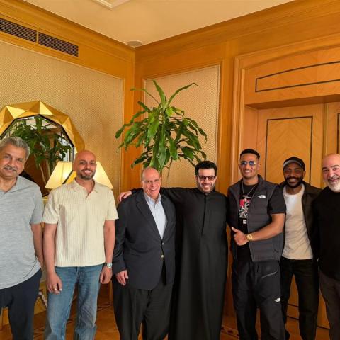 محمد رمضان وتركي آل الشيخ