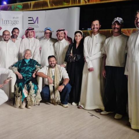 من المؤتمر الصحفي لفيلم بلانا من ربعنا