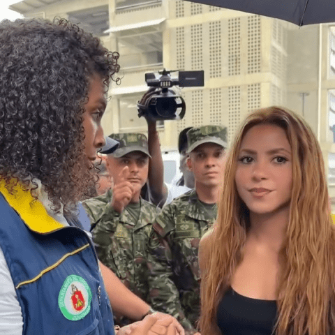 شاكيرا - صورة من فيديو عبر إنستقرام @nubiacarolinacc، بتعديل من ET بالعربي