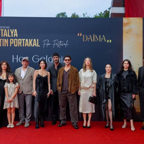 فريق عمل الفيلم التركي "عرس الجن" - Antalya Golden Orange Film Festival